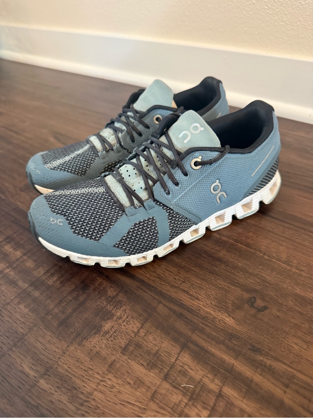 On Cloud X Running Training Shoes Blue Gray Women’s Size 7